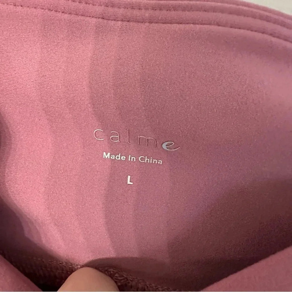 NWT Calme by Johnny Was Endurance High Waist Legging 7/8 w/ Pockets Sz Large - Picture 8 of 12